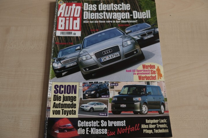Deckblatt Auto Bild (21/2004)